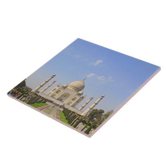 Taj Mahal, ein Mausoleum mit Sitz in Agra, Indien, Fliese (Seite)