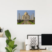 Taj Mahal, ein Mausoleum mit Sitz in Agra, Indien, Poster (Heimbüro)