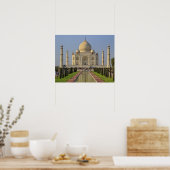 Taj Mahal, ein Mausoleum mit Sitz in Agra, Indien, Poster (Küche)