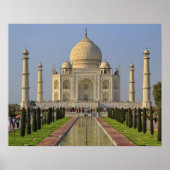 Taj Mahal, ein Mausoleum mit Sitz in Agra, Indien, Poster (Vorne)