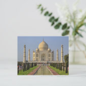Taj Mahal, ein Mausoleum mit Sitz in Agra, Indien, Postkarte (Stehend Vorderseite)