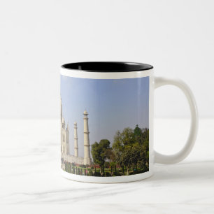 Taj Mahal, ein Mausoleum mit Sitz in Agra, Indien, Zweifarbige Tasse