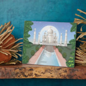 Taj Mahal Fotoplatte (Seite)