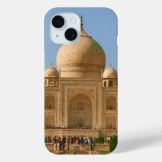 Taj Mahal Front iPhone 15 Hülle