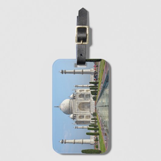 Taj mahal gepäckanhänger (Vorderseite Vertikal)