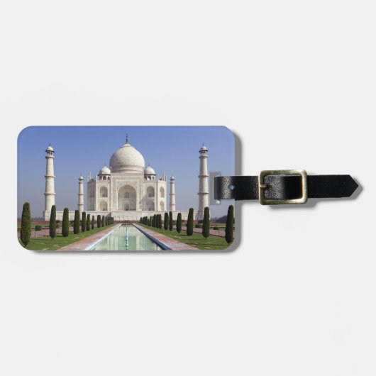 Taj Mahal Gepäckanhänger (Vorderseite horizontal)