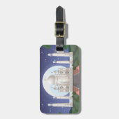 Taj Mahal Gepäckanhänger (Vorderseite vertikal)