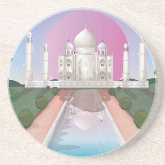 Taj Mahal Getränkeuntersetzer (Vorne)
