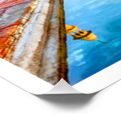 TAJ MAHAL High Definition Poster (Ecke)