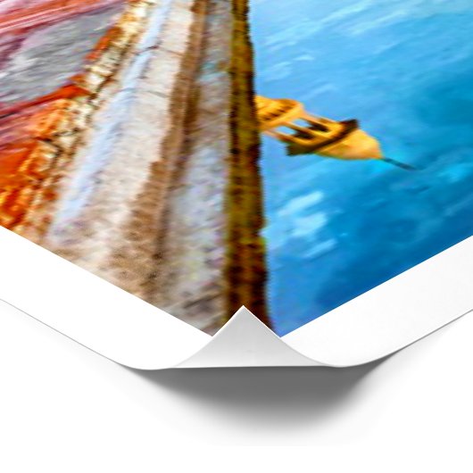 TAJ MAHAL High Definition Poster (Ecke)