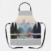 Taj Mahal, Hiroshi Yoshida, Woodcut Schürze (Vorderseite)