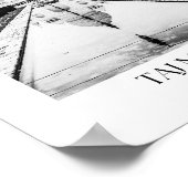 Taj Mahal India Arch Foto Print Poster (Ecke)