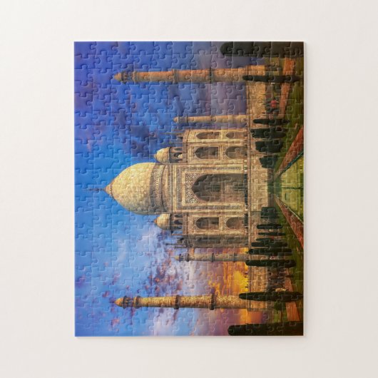 Taj Mahal India Jigsaw Puzzle (Vertikal)