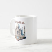 Taj Mahal India Kaffeetasse (Vorderseite Links)