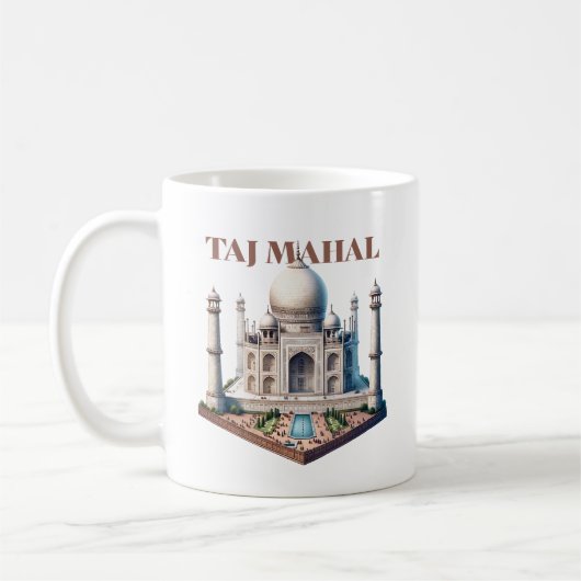 Taj Mahal India Kaffeetasse (Links)