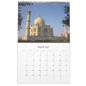 taj mahal india kalender (Mär 2027)