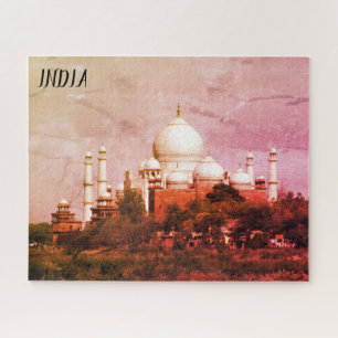 Taj Mahal India Marmor Puzzle