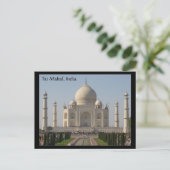 taj mahal india postkarte (Stehend Vorderseite)