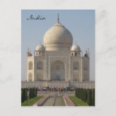 taj mahal india postkarte (Vorderseite)