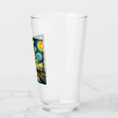 Taj Mahal India Starry Night Glas (Links)