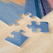 Taj Mahal India Travel Painting Puzzle (Seite)