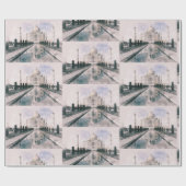 Taj Mahal, Indien Geschenkpapier (Flach)