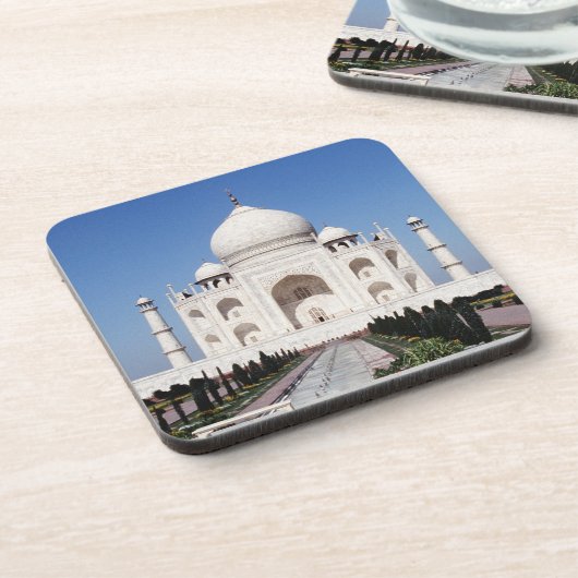 Taj Mahal Indien Getränkeuntersetzer (Linke Seite)