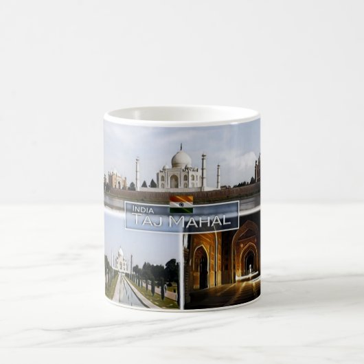Taj Mahal - Indien - Kaffeetasse (Mittel)