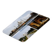 Taj Mahal - Indien - Magnet (Linke Seite)