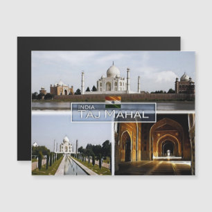 Taj Mahal - Indien - Magnetkarte