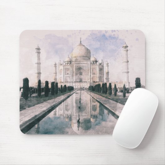 Taj Mahal, Indien Mousepad (Mit Mouse)