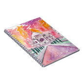 Taj Mahal Indien Notizblock (Rechte Seite)