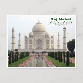 Taj Mahal - Indien Postkarte