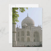 Taj Mahal, Indien Postkarte (Vorne/Hinten)