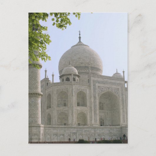 Taj Mahal, Indien Postkarte (Vorderseite)