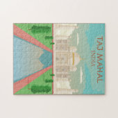 Taj Mahal, Indien Puzzle (Horizontal)