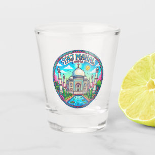 Taj Mahal Indien Schnapsglas