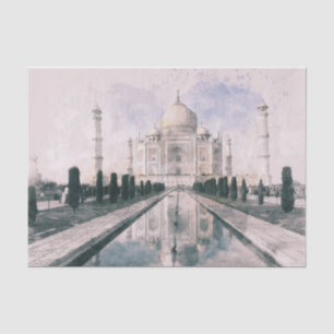 Taj Mahal, Indien Seidenpapier