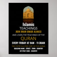 Taj Mahal, islamische Lehrwerbung
