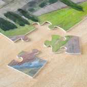 Taj Mahal Jigsaw Puzzle - farbenfrohe Kunst (Seite)