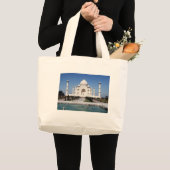 Taj Mahal Jumbo Stoffbeutel (Vorderseite (Produkt))
