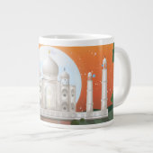 taj mahal Jumbo-Tasse (Vorderseite Rechts)