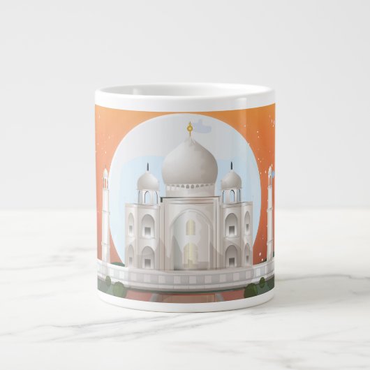 taj mahal Jumbo-Tasse (Vorderseite)