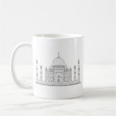 Taj Mahal Kaffeetasse (Links)