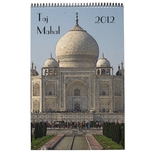 Taj Mahal Kalender 2012 (Titelbild)