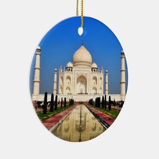Taj Mahal Keramik Ornament (Rechts)