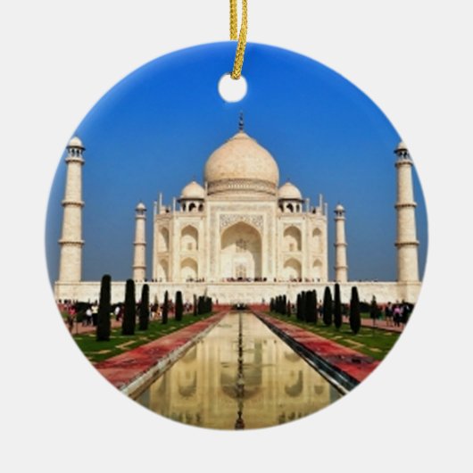 Taj Mahal Keramik Ornament (Vorne)