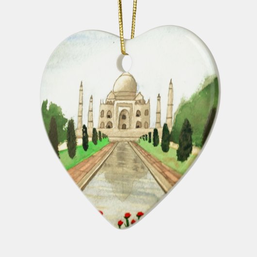 Taj Mahal Keramikornament (Links)