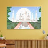 Taj Mahal Leinwanddruck (Insitu (Wohnzimmer))
