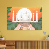 Taj Mahal Leinwanddruck (Insitu (Wohnzimmer))